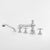 Sigma 1.187893T Roman Tub Set Trim With Deckmount Handshower Sussex - Parent
