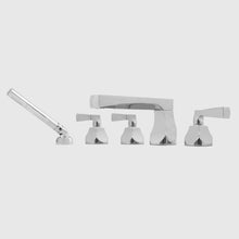 Load image into Gallery viewer, Sigma 1-196093T Roman Tub Set Trim With Deckmount Handshower Harlow