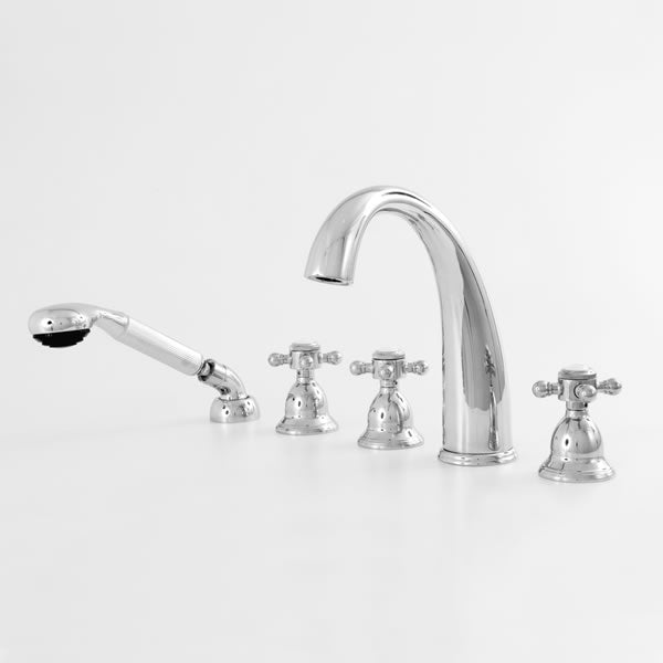 Sigma 1.201493T Roman Tub Set Trim With Deckmount Handshower Alexandria - Parent