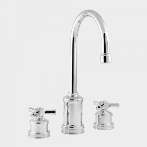 Sigma 1.255408 Widespread Lavatory Set With Cross Handle Regent X - Parent