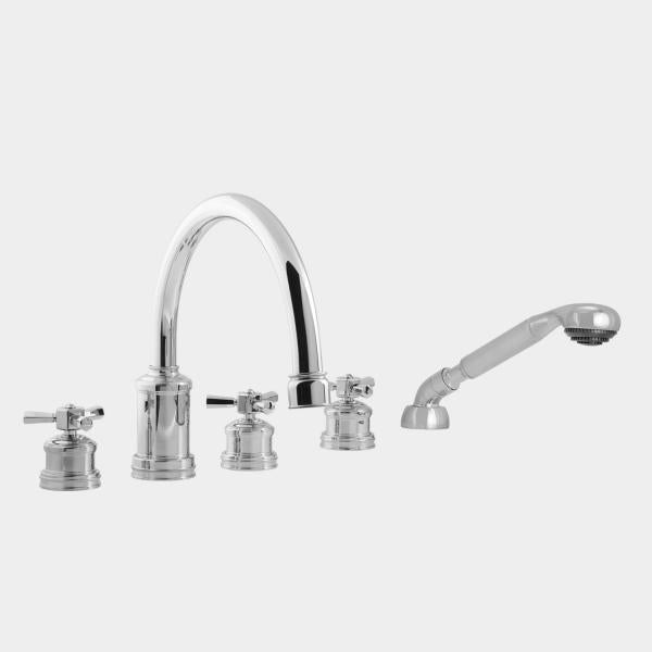 Sigma 1.255493T Roman Tub Set Trim With Deckmount Handshower Regent X - Parent