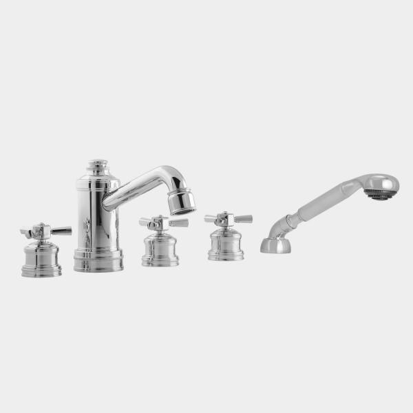 Sigma 1.285493T Roman Tub Set Trim With Deckmount Handshower Regent X - Parent