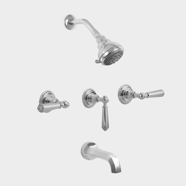 Sigma 1.300133T 3 Valve Tub Shower Set Trim Aria - Parent