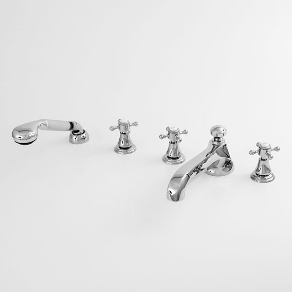 Sigma 1.305593T Roman Tub Set Trim With Deckmount Handshower St. Michel - Parent