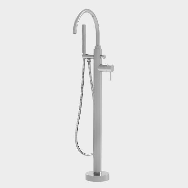 Sigma 1.3400530T Single.Hole Contemporary Floormount Tub Filler Trim - Parent