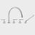 Sigma 1.344993T Roman Tub Set Trim With Deckmount Handshower Polaris Ii - Parent
