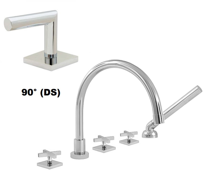 Sigma 1.34DS93T Roman Tub Set Trim with Deckmount Handshower and Diverter - Parent