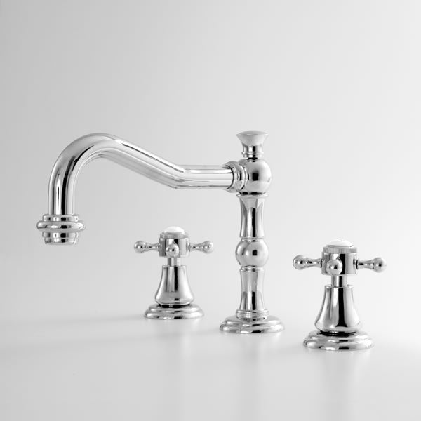 Sigma 1.355508 Widespread Lavatory Set With Cross Handle St. Michel - Parent