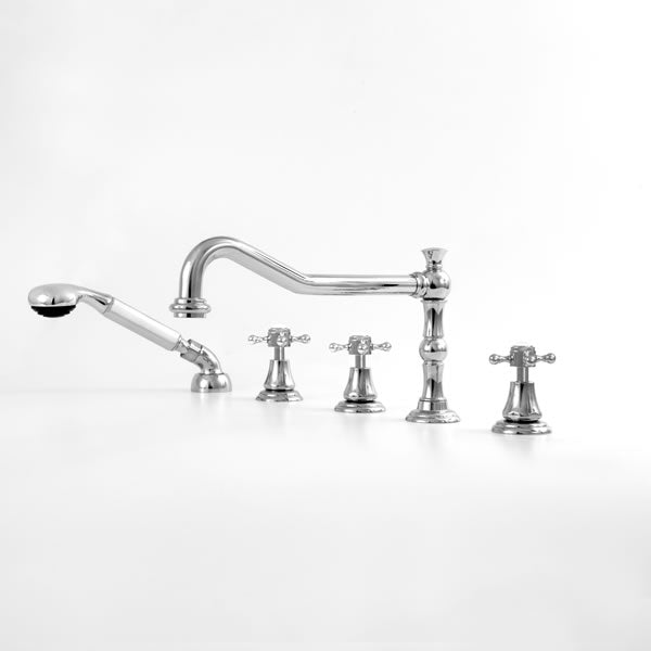 Sigma 1.355593T Roman Tub Set Trim With Deckmount Handshower St. Michel - Parent