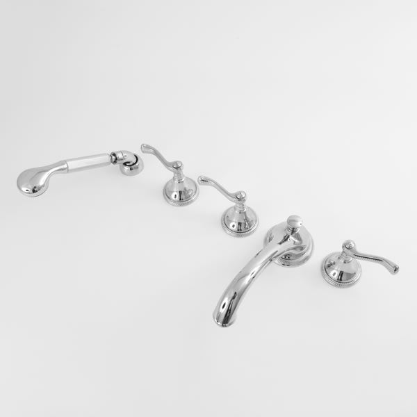 Sigma 1.400593T Roman Tub Set Trim With Deckmount Handshower Charlotte Elite - Parent
