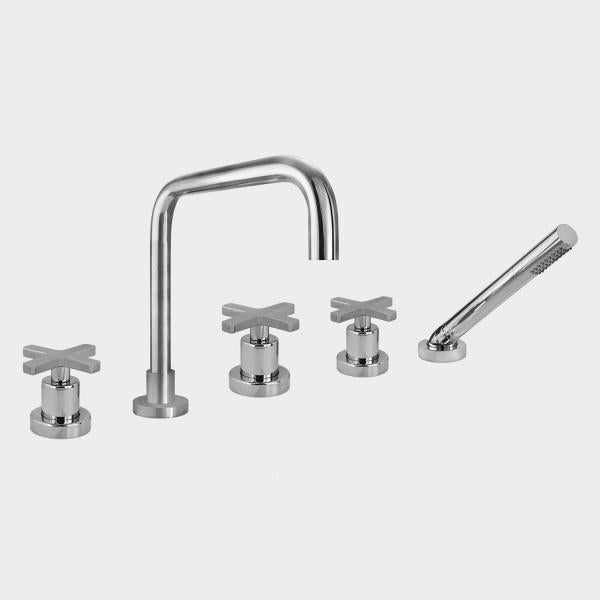 Sigma 1.443093T Roman Tub Set Trim With Deckmount Handshower Carina X - Parent