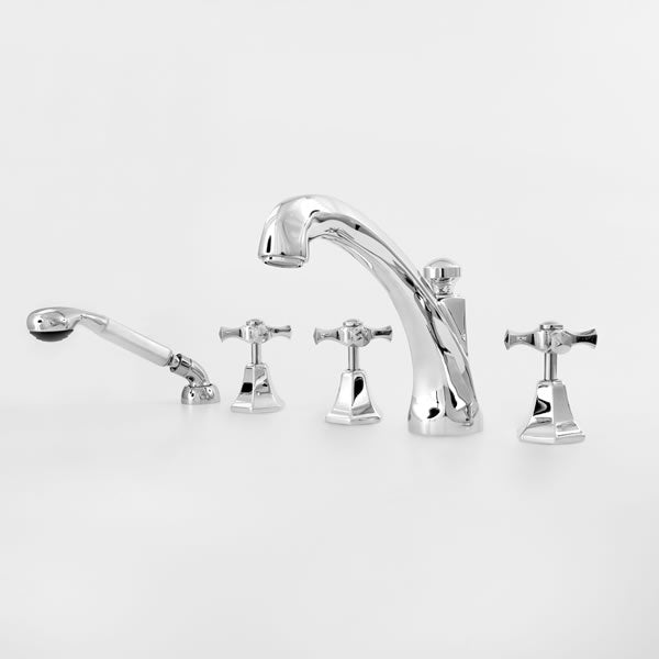 Sigma 1.727593T Roman Tub Set Trim With Deckmount Handshower Mallorca - Parent