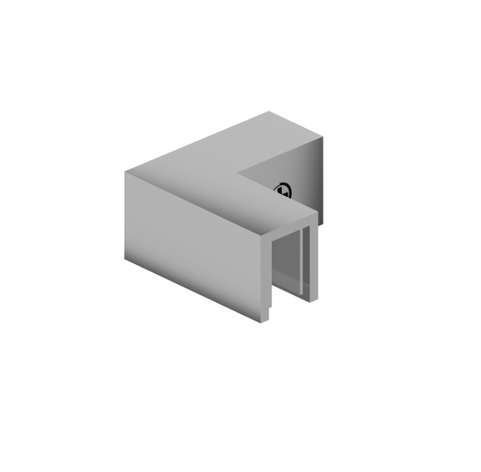 Flusso 10.GGC.4016 90 Degree Glass to Glass Sleeve Over Clamp - Parent