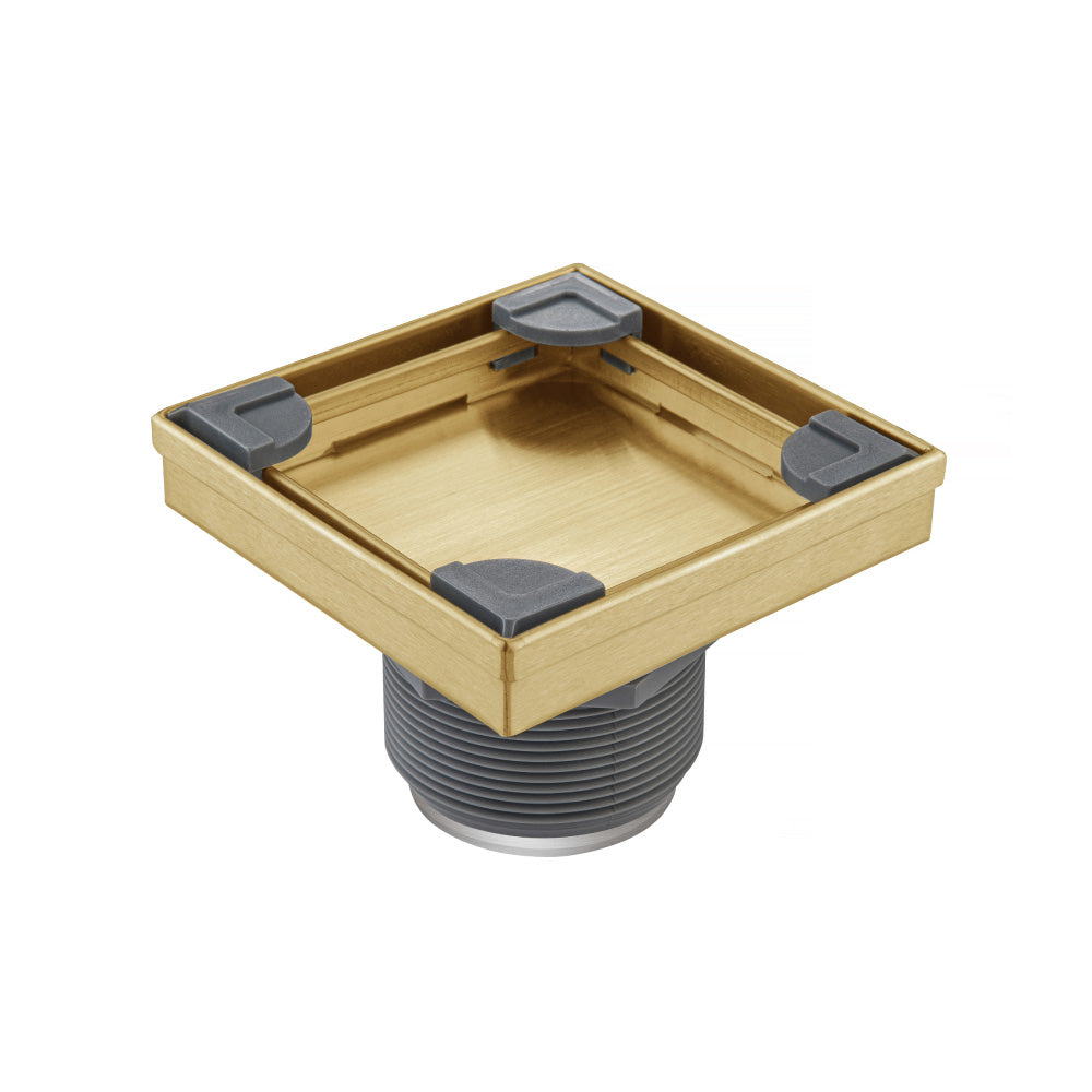 Flusso 10.SQD.0404 4" Tile Insert Floor Drain with 2" Outlet