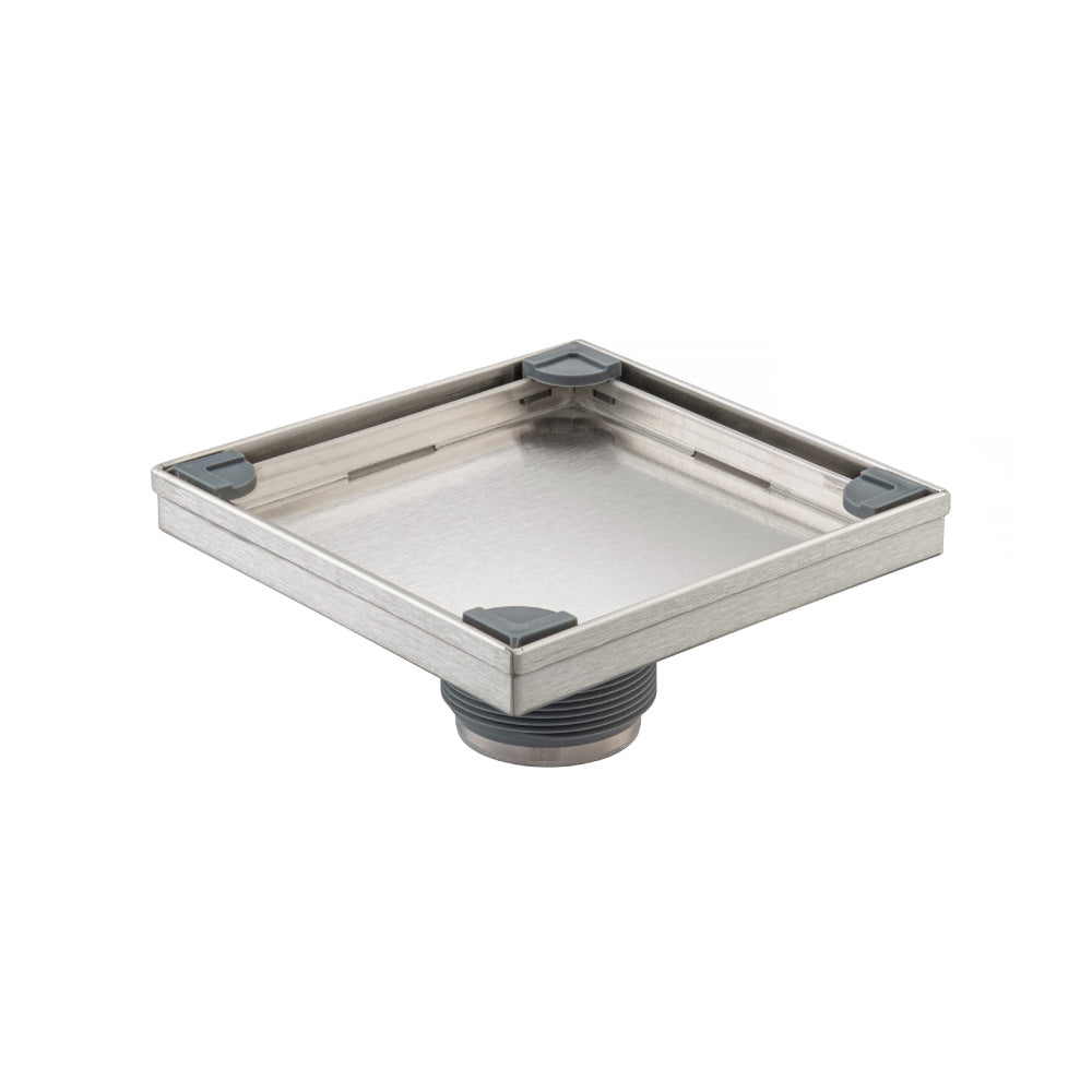 Flusso 10.SQD.0606 6" Tile Insert Floor Drain with 2" Outlet