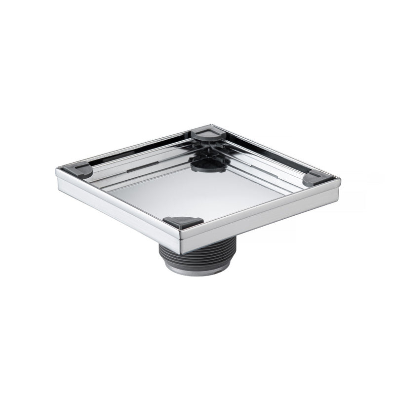 Flusso 10.SQD.0606 6" Tile Insert Floor Drain with 2" Outlet