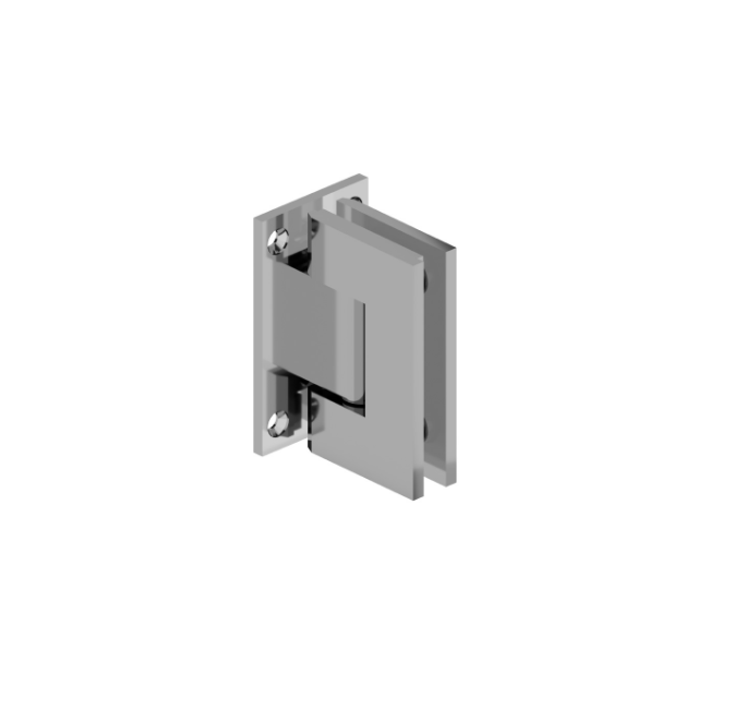 Flusso 10.WGH.5016 Wall To Glass Heavy Duty Self Centering Shower Door Hinge - Parent
