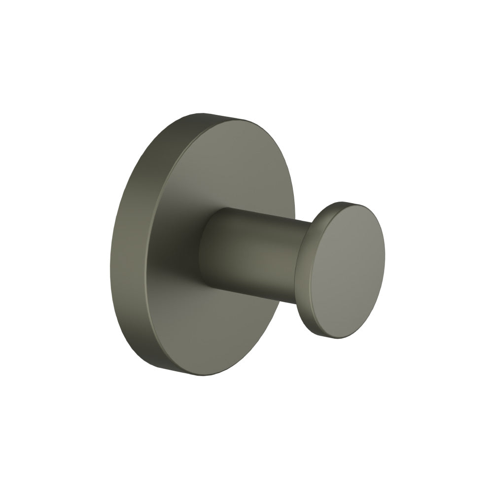 Flusso Serie 100 100.1001 Brass Bathroom Towel / Robe Hook