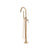 Flusso Serie 100 100.1170 Freestanding Floor Mount Bathtub / Tub Filler With Hand Shower