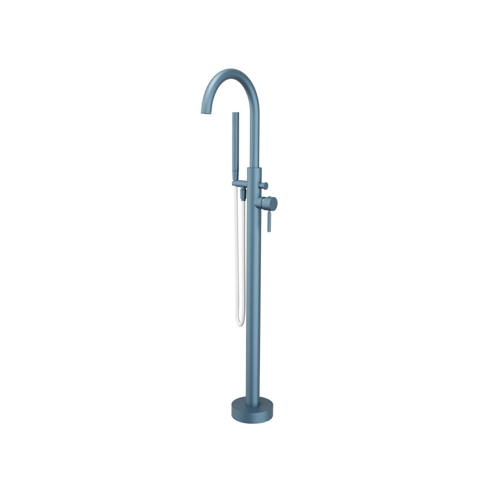 Flusso Serie 100 100.1170 Freestanding Floor Mount Bathtub / Tub Filler With Hand Shower