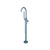 Flusso Serie 100 100.1170 Freestanding Floor Mount Bathtub / Tub Filler With Hand Shower