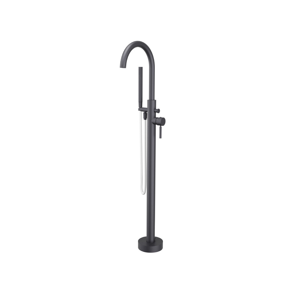 Flusso Serie 100 100.1170 Freestanding Floor Mount Bathtub / Tub Filler With Hand Shower