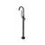 Flusso Serie 100 100.1170 Freestanding Floor Mount Bathtub / Tub Filler With Hand Shower