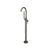 Flusso Serie 100 100.1170 Freestanding Floor Mount Bathtub / Tub Filler With Hand Shower