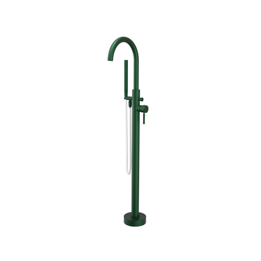 Flusso Serie 100 100.1170 Freestanding Floor Mount Bathtub / Tub Filler With Hand Shower
