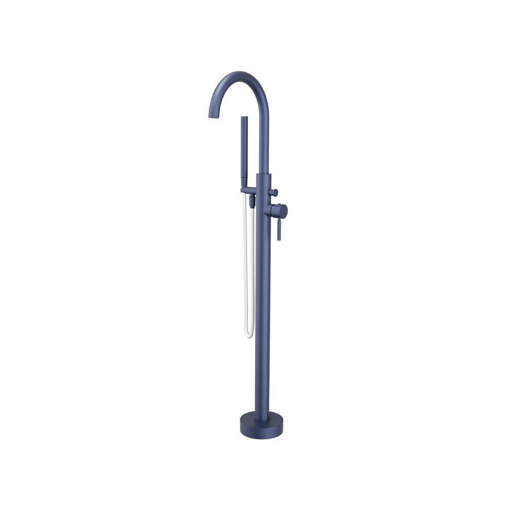 Flusso Serie 100 100.1170 Freestanding Floor Mount Bathtub / Tub Filler With Hand Shower