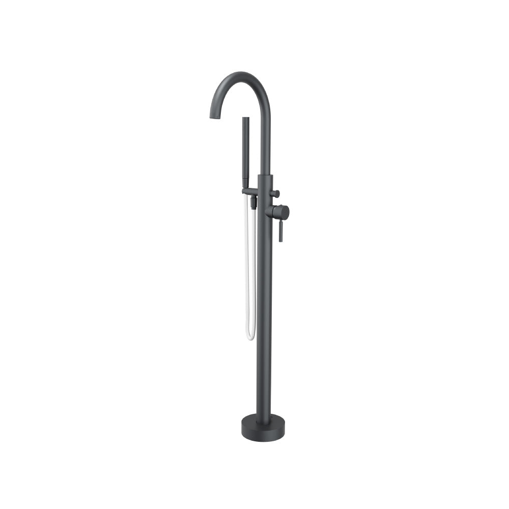 Flusso Serie 100 100.1170 Freestanding Floor Mount Bathtub / Tub Filler With Hand Shower