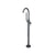 Flusso Serie 100 100.1170 Freestanding Floor Mount Bathtub / Tub Filler With Hand Shower