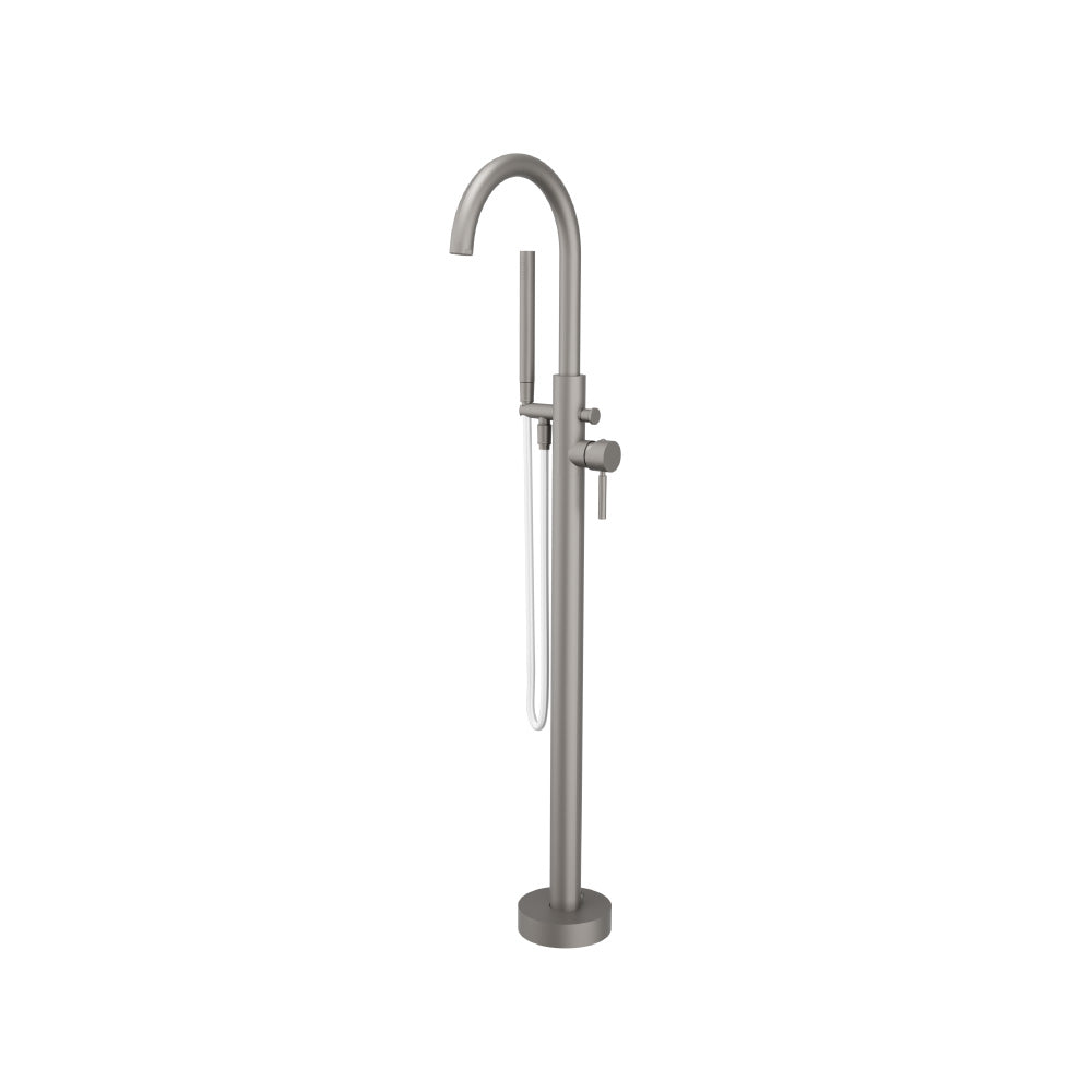 Flusso Serie 100 100.1170 Freestanding Floor Mount Bathtub / Tub Filler With Hand Shower
