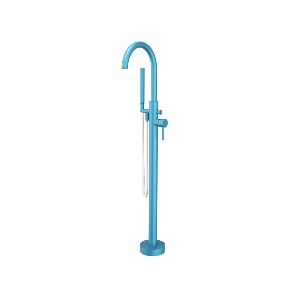 Flusso Serie 100 100.1170 Freestanding Floor Mount Bathtub / Tub Filler With Hand Shower