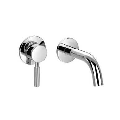 Flusso Serie 100 100.1800 Single Handle Wall Mounted Bathroom Faucet