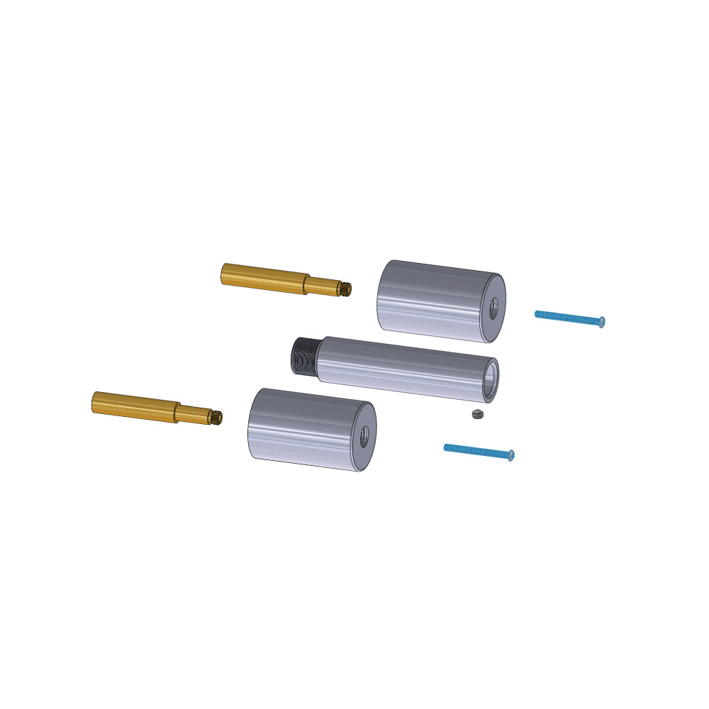 Flusso Serie 100 100.1950E 0.9" Extension Kit - For Use with 100.1950 or 100.2450