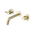 Flusso Serie 100 100.1950 Two Handle Wall Mounted Bathroom Faucet