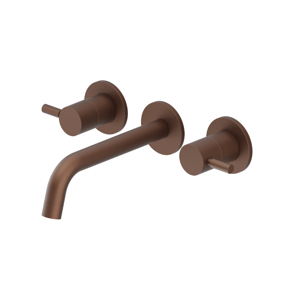 Flusso Serie 100 100.1950 Two Handle Wall Mounted Bathroom Faucet