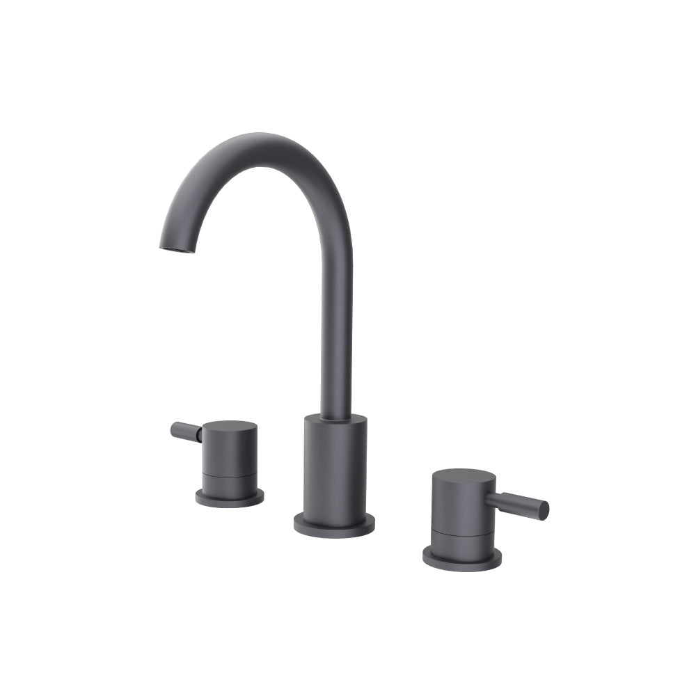 Flusso Serie 100 100.2000 Three Hole 8" Widespread Two Handle Bathroom Faucet