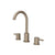 Flusso Serie 100 100.2000 Three Hole 8" Widespread Two Handle Bathroom Faucet