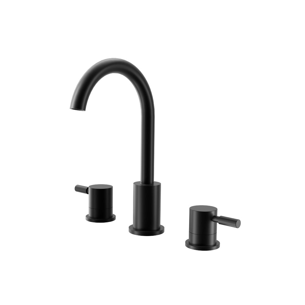Flusso Serie 100 100.2000 Three Hole 8" Widespread Two Handle Bathroom Faucet