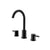 Flusso Serie 100 100.2000 Three Hole 8" Widespread Two Handle Bathroom Faucet