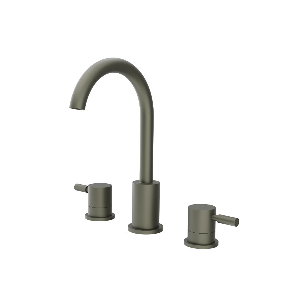 Flusso Serie 100 100.2000 Three Hole 8" Widespread Two Handle Bathroom Faucet