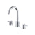 Flusso Serie 100 100.2000 Three Hole 8" Widespread Two Handle Bathroom Faucet
