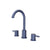 Flusso Serie 100 100.2000 Three Hole 8" Widespread Two Handle Bathroom Faucet