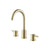 Flusso Serie 100 100.2000 Three Hole 8" Widespread Two Handle Bathroom Faucet