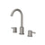 Flusso Serie 100 100.2000 Three Hole 8" Widespread Two Handle Bathroom Faucet