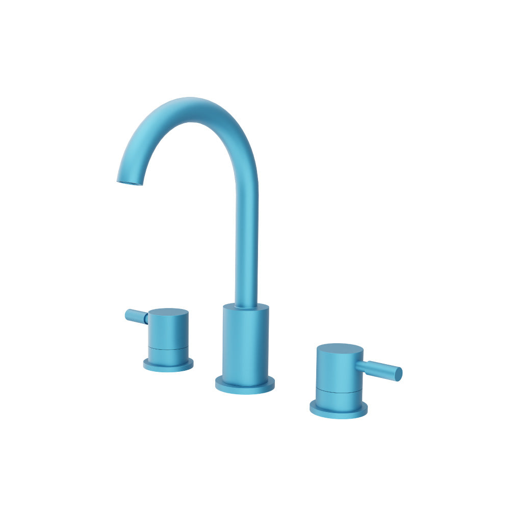 Flusso Serie 100 100.2000 Three Hole 8" Widespread Two Handle Bathroom Faucet
