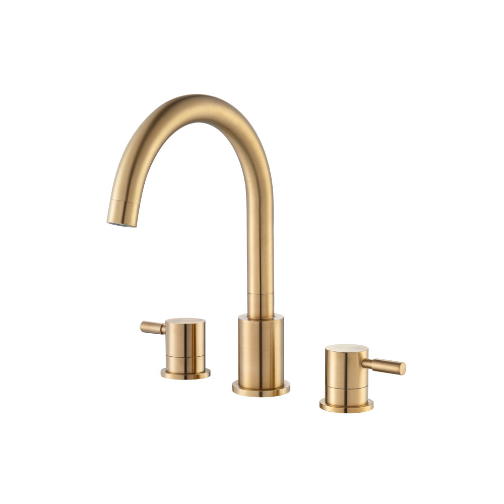 Flusso Serie 100 100.2410 3 Hole Deck Mount Roman Tub Faucet