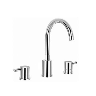 Flusso Serie 100 100.2410 3 Hole Deck Mount Roman Tub Faucet